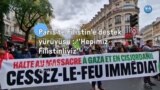 Paris’te Filistin’e destek yürüyüşü: “Hepimiz Filistinliyiz”