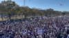 Miles marchan en Washington contra el antisemitismo 
