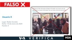  El clip viralizado, perteneciente al servicio de la VOA en inglés, muestra el traslado del líder de la banda criminal que se realizó hace más de cuatro meses.