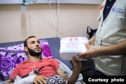 Bantuan medis untuk Palestina hasil dari penggalangan dana BTS Army Indonesia bekerja sama dengan Human Initiative (dok: Human Initiative)