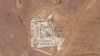 FILE - This satellite photo from Planet Labs PBC shows a military base known as Tower 22 in northeastern Jordan, Oct. 12, 2023. Three American troops were killed and 25 wounded on Jan. 28, 2024, in a drone strike in northeast Jordan, President Joe Biden said. 