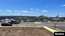 中国大型房地产商碧桂园在澳大利亚悉尼西南方向50英里处开发的未完工房地产项目。（2023年10月9日）