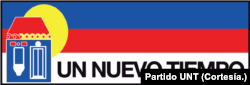 Logo del partido venezolano Un Nuevo Tiempo. [Tomado de la cuenta de Twitter]