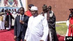 Le président gambien Adama Barrow.