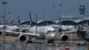 Pesawat Cathay Pacific di Bandara Internasional Hong Kong, Tiongkok, 7 Agustus 2024. (Tyrone Siu/REUTERS)