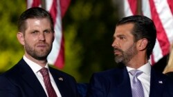 Eric Trump argumenta persecución