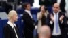 У виступі в Європейському парламенті Юлія Навальна назвала російську війну проти України "віроломною і підлою". Страсбург 28 лютого 2024 р.