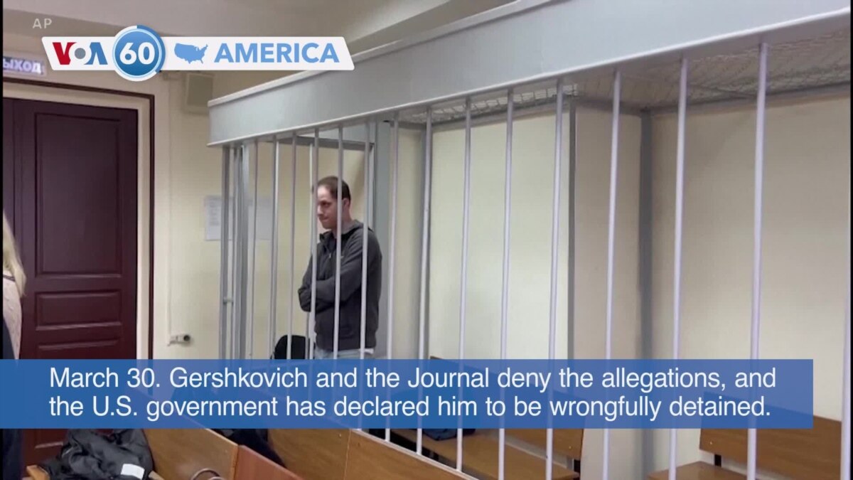 Voa60 America Russian Court Extends Detention Of Wsj Reporter Evan