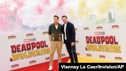 ไรอัน เรย์โนลด์ และ ฮิวจ์ แจ็คแมน จาก "Deadpool & Wolverine”