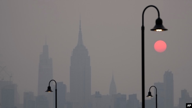 EN FOTOS | Incendios en Canadá afectan calidad del aire en Nueva York