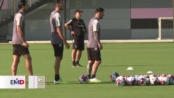 Leo Messi entrena oficialmente por primera vez con el Inter Miami