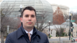Miljan Mladenović, istraživački analitičar organizacije Novi treći put u poseti Vašingtonu, 6. decembar 2023.