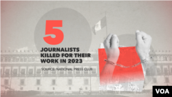 As of July 19, five journalists have been killed for their work in 2023.