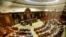 Armenian lawmakers attend the session of the National Assembly of the Republic of Armenia in Yerevan, Armenia, Oct. 3, 2023. 