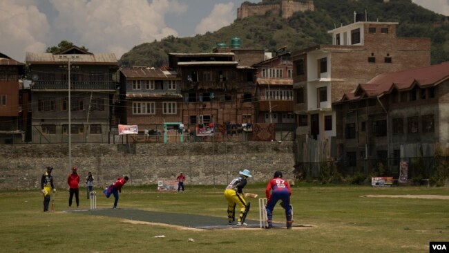 Local cricket tournaments have become the source of income for thousands of youths amid rising unemployment. (VOA)