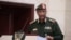 FILE - Sudan's Army chief Gen. Abdel-Fattah Burhan speaks in Khartoum, Dec. 5, 2022. Burhan survived a drone attack, July 30, 2024, on an army graduation ceremony he was attending in the country's east, the military said.