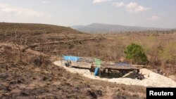 An excavation at the Mata Menge site in the So'a Basin of the Indonesian island of Flores is seen in this 2014 photograph released on Aug. 6, 2024. (Gerrit van den Bergh/Handout via Reuters)