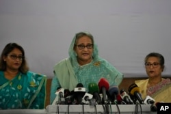 资料照：孟加拉国总理哈西娜（Sheikh Hasina）