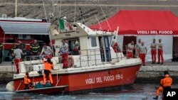 Italy Boaters Missing