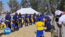 Dancing at Mnangagwa Election Campaign Rally