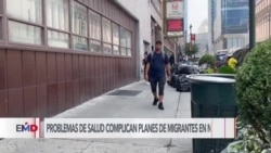 Problemas de salud complican planes de migrantes en Nueva York