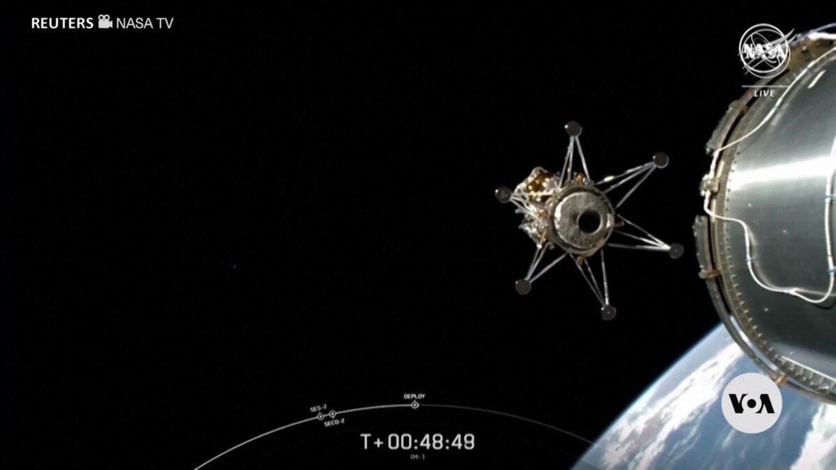 Odysseus Lunar Lander Makes History, Then Tips Over