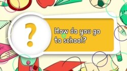 Apprenons l’anglais avec Anna, épisode 28: "How do you go to school?"