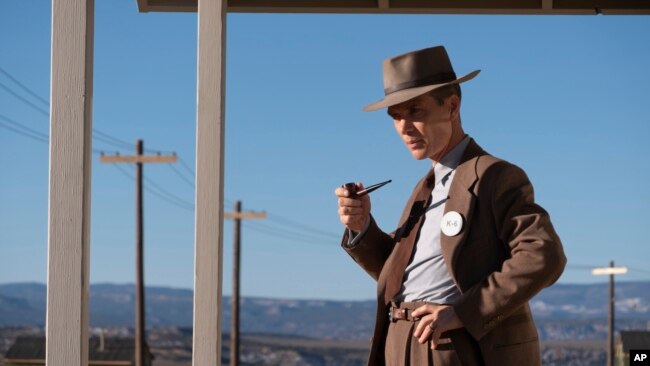 This image released by Universal Pictures shows Cillian Murphy in a scene from