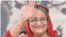 বাংলাদেশের প্রধানমন্ত্রী শেখ হাসিনা। 