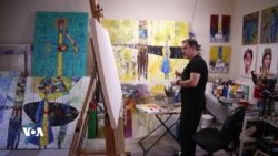 Şêwekarê Kurd Luqman Ehmed Li Virginia Ya Amerîkayê Pêşangehekê Lidar Dixe