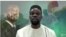 Capture d'écran de la vidéo diffusée sur la page Facebook d'Ousmane Sonko dimanche.