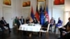 اولین روز مذاکرات صلح ارمنستان و آذربایجان به میزبانی آلمان برگزار شد