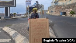 Adelino Tavares Moreira, funcionário da Assembleia Nacional, em greve de fome, Praia, Cabo Verde, 2 Julho 2023