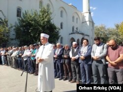 Ulu Cami’de Filistin’deki İsrail saldırısında ölenler için gıyabi cenaze namazı kılındı.