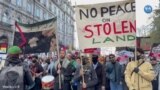 Londra’da Filistin’e destek için dev yürüyüş