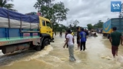 ফেনীতে বন্যার পানি কমতে শুরু করেছে