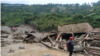 Una avalancha en el municipio de Quetame, Cundinamarca, a pocas horas de Bogotá deja hasta el momento 11 personas muertas y varios desaparecidos. [Foto: cortesía de la Policía de Colombia]