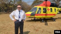 Sekulomnyaka eleRussia lanika eleZimbabwe amahelicopters alokhu engakasetshenziswa. (VOA)