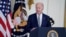 FILE - President Joe Biden delivers remarks about government regulations on artificial intelligence systems during an event in the East Room of the White House, Oct. 30, 2023, in Washington.