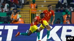 Aguibou Camara a marqué le seul but du match, le 19 janvier 2024.