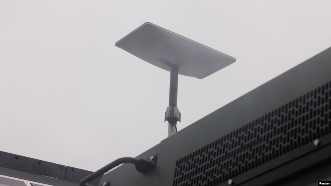 FILE - A Starlink satellite internet system is seen mounted atop a van in Ronda, Spain, Feb. 12, 2024. Expanding its presence in Africa, the company this week announced it had begun operations in Botswana.