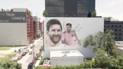 La fiebre de Messi se apodera de los murales de Miami