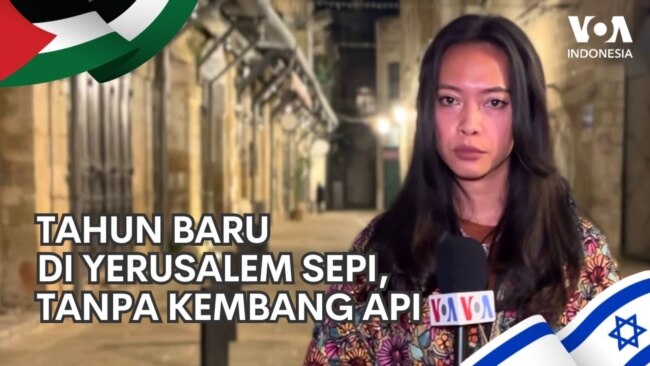 Di Tengah Konflik di Gaza, Tahun Baru di Yerusalem Sepi