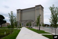 Michigan Central Station is shown in Detroit, July 13, 2023.
