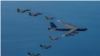 美日韓首次舉行三軍聯合空中演習