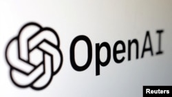 The OpenAI logo is seen in this image taken Feb. 3, 2023.