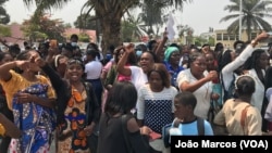 Jovens protestam por emprego, Benguela, Angola (Foto de Arquivo)