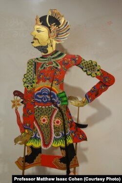 Salah satu Wayang Thithi dari Museum Sono Budaya, Yogyakarta. (Courtesy Photo: Professor Matthew Isaac Cohen)