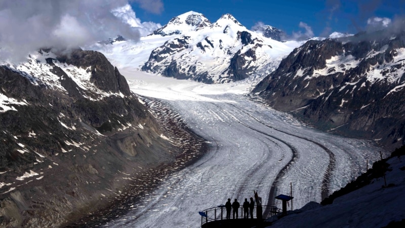 As Alpine Glaciers Disappear, New Landscapes Take Their Place...