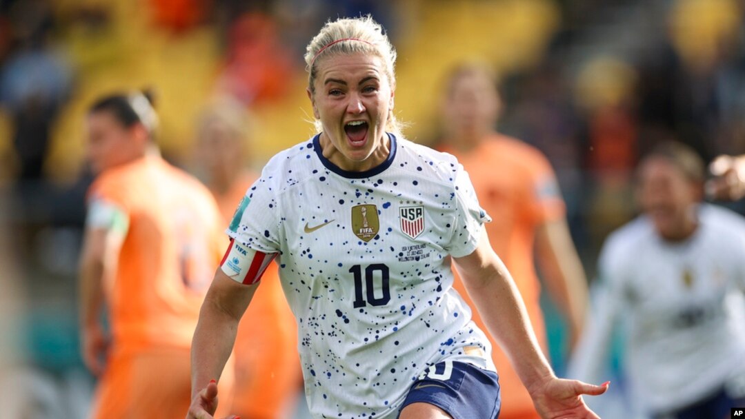 Lindsey Horan mu gikombe cy'Isi cyo mu 2023.